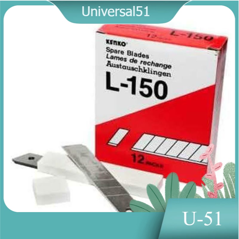 

A022-Refill Isi cutter besar L150 (tube) Tajam 1 Tube isi 5 pcs