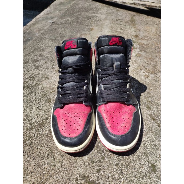 Nike air jordan 1retro high bread to second