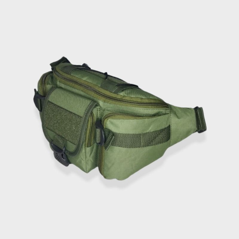 Tas Slingbag Bahu Kanvas Unisex Cewe Cowo Laptop 13 Inch