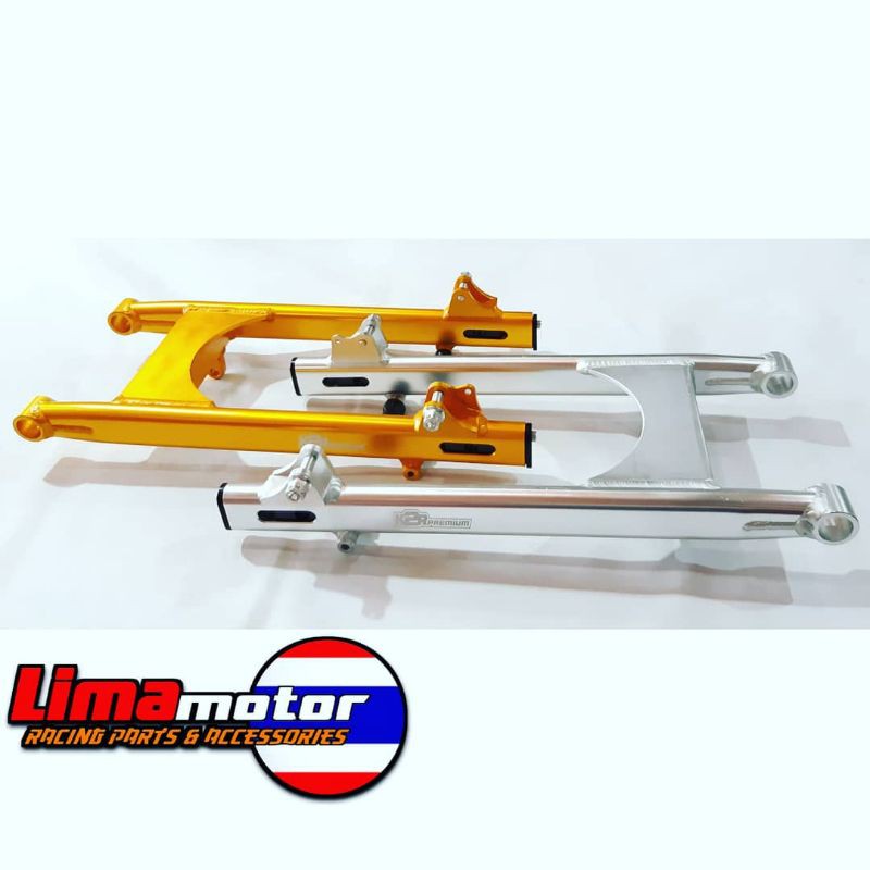 Swing arm K2R KAWAHARA Karisma/Supra 125 gratis bosh arm dan karet rantai