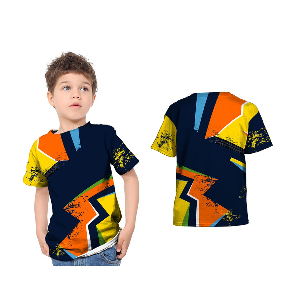 NUSAYA - Jersey Sepeda Anak Custom / Jersi Sepeda Anak Full Print 1