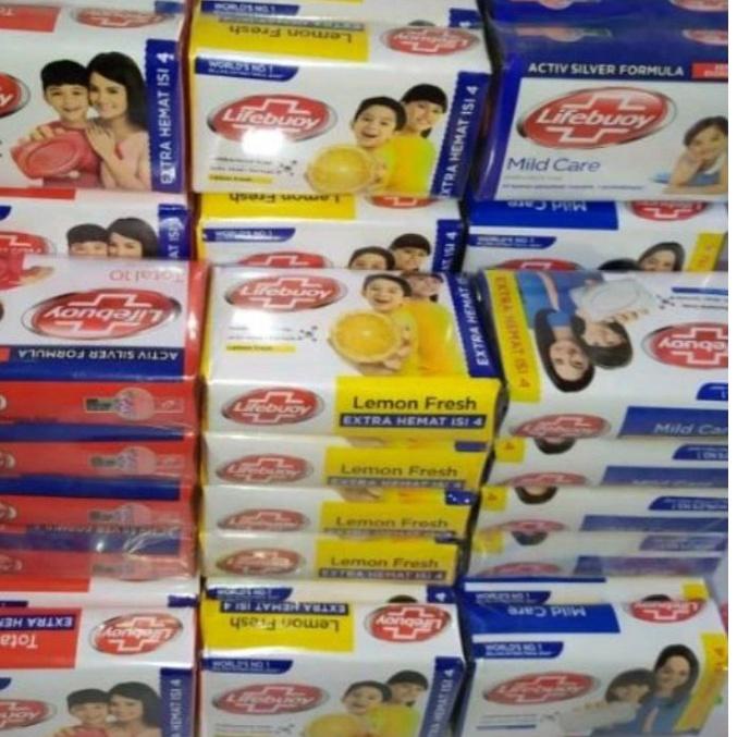 ♥BRAND♥ lifeboy batang jumbo 110g isi 4 terbaru
