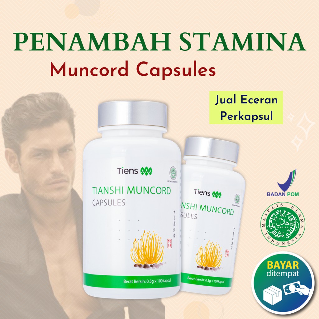 Muncord Tiens Original Asli Eceran Muncord Tiens Penambah Stamina Badan Ampuh Terlaris
