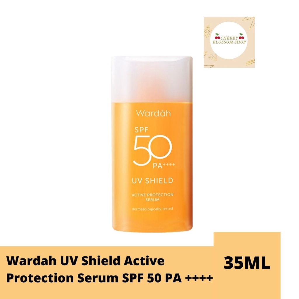 Jual Wardah Uv Shield Active Protection Serum Spf Pa Ml Sunscreen Alkohol