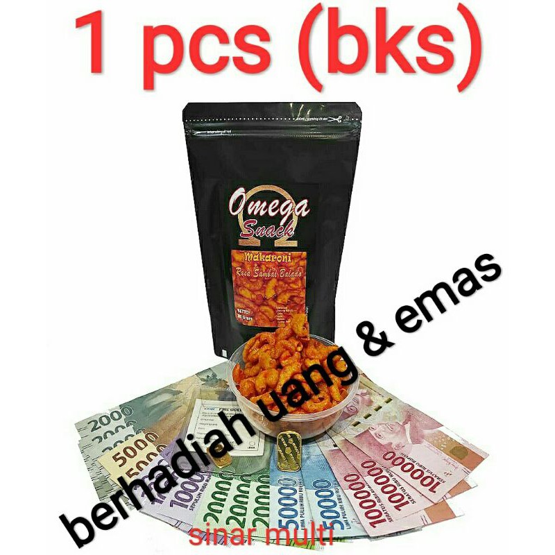 

Snack Omega macaroni 1 pcs
