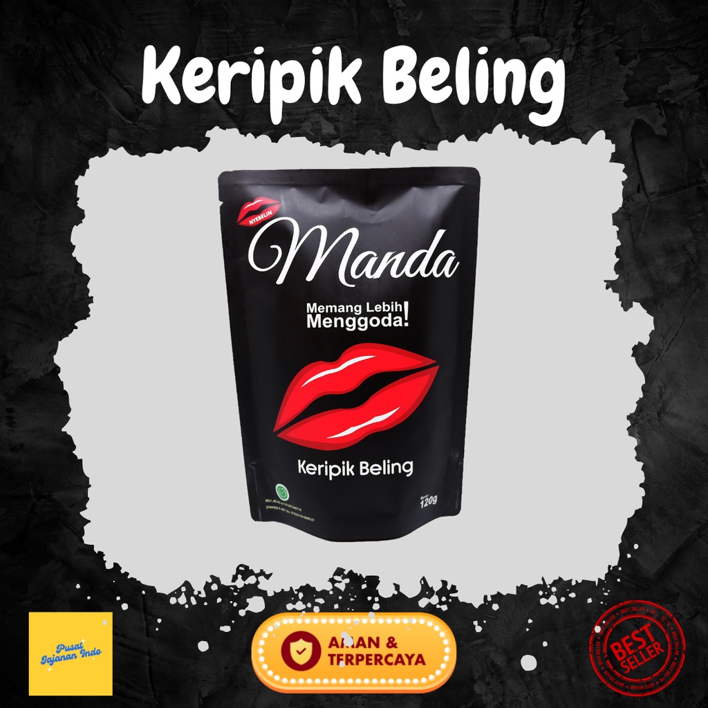 

Manda Keripik Beling termurah 120gr