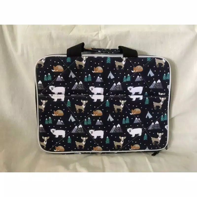 Laptop Kanvas Motif Tas Laptop Jinjing