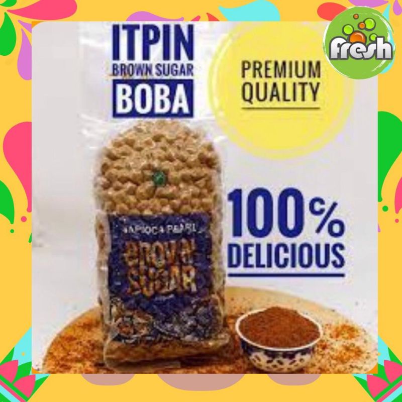 

Boba ITPIN / Boba Brown Sugar 1kg / Not Bobatee