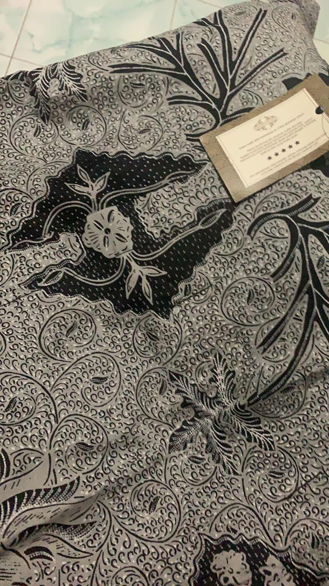 Tumurun Klasik Kemeja Batik Pria Full Furing Katun Sragenan