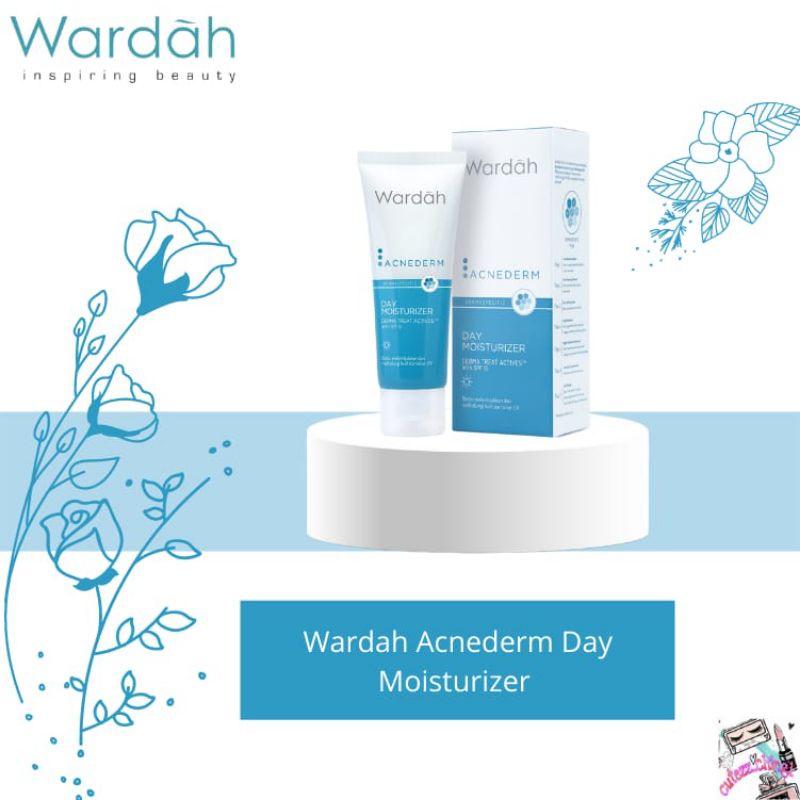 ☃Cutezz_Ching1☃Wardah Acnederm Day Moisturizer 40ml