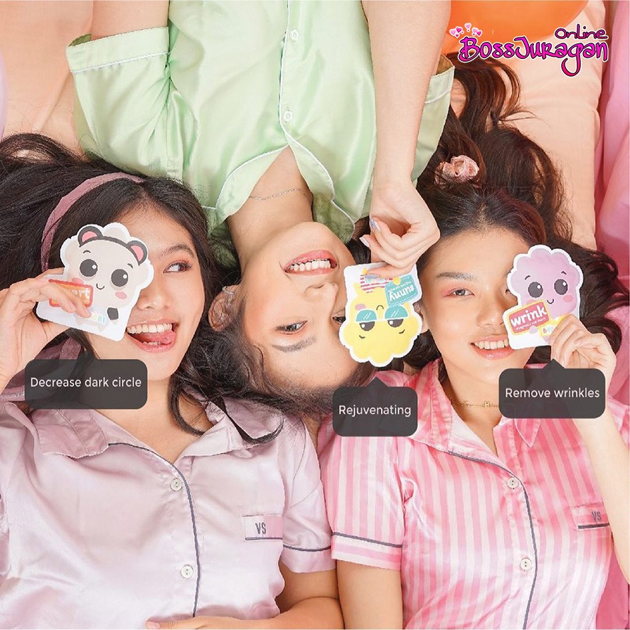 (BOSS) BOBEBI Magnetic Eye Mask | Masker Mata 1x Pakai