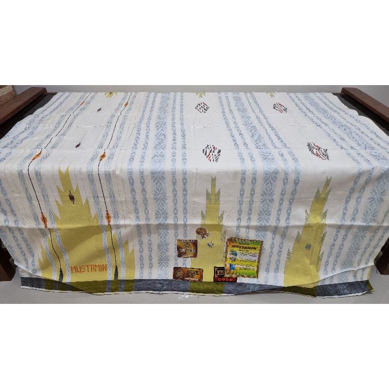 Sarung tenun mustamin 240 Sgc setara bhs, kamer, tamer, raja mulia