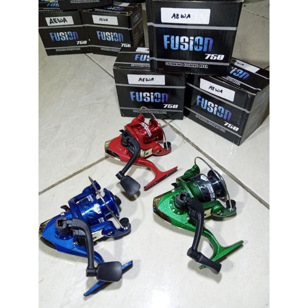 Reel aewa fusion aluminum spool banyak varian warna