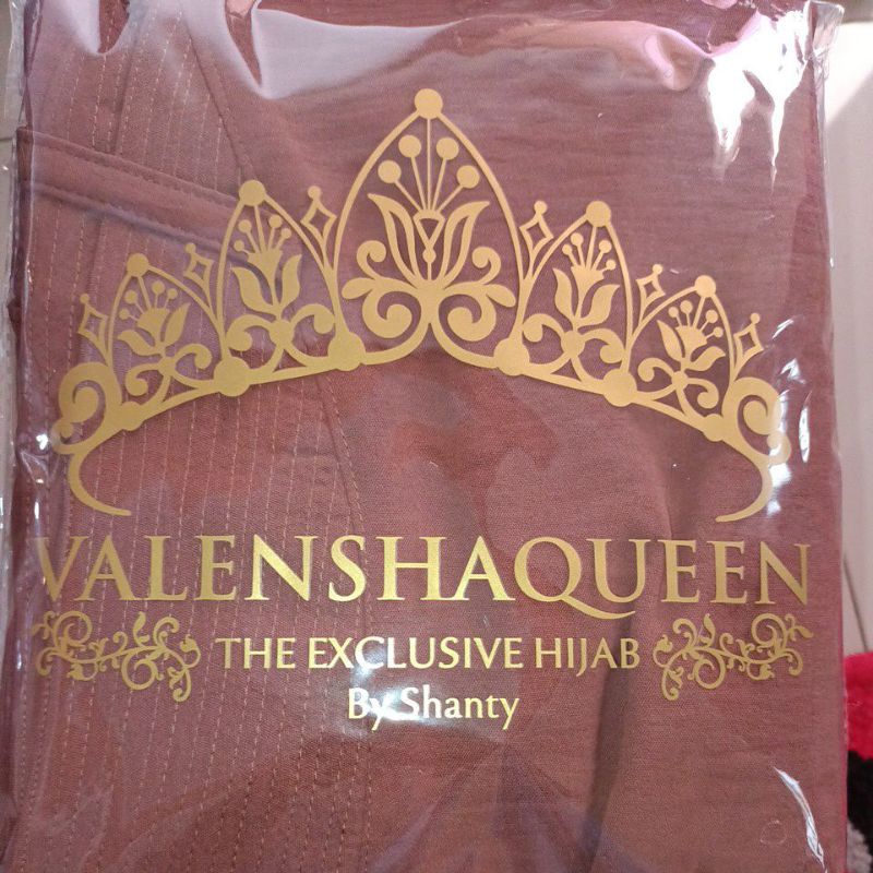 KHIMAR TALI CLARA XL ORIGINAL VALENSHA QUEEN-Brown Sugar