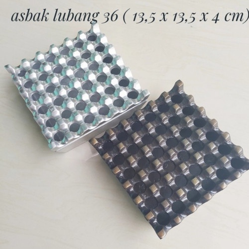 Asbak Aluminium Lubang 36/Asbak Besi/Asbak Aluminium/Asbak Unik