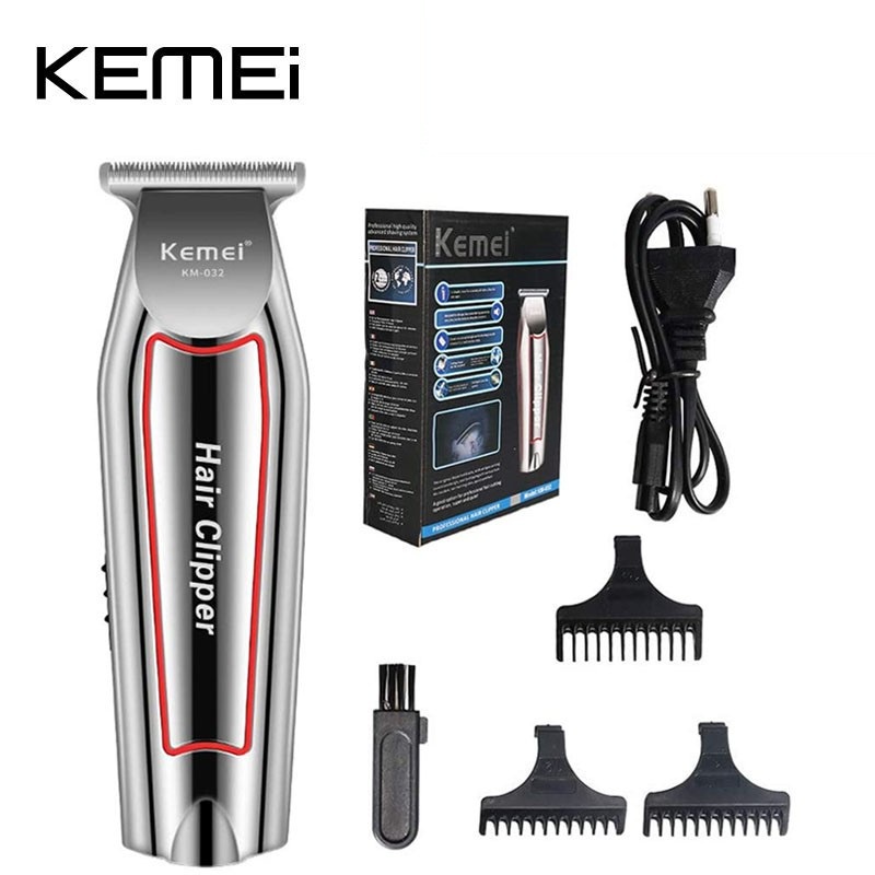 Beauty Jaya - Kemei-032 Hair Clipper 3in Alat Mesin Cukur Rambut Kumis Jenggot Rechageable