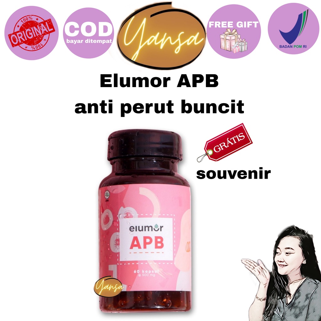 ELUMOR APB ANTI PERUT BUNCIT SLIMMING CAPSUL diet anti ribet