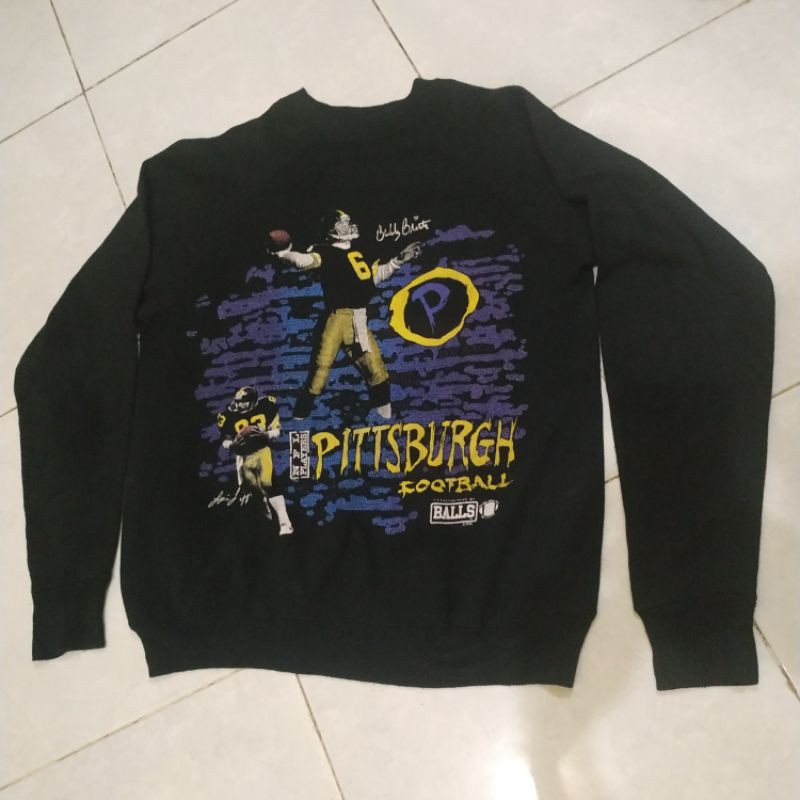 Crewneck Second Vintage NFL Pittsburgh Football ©1990
