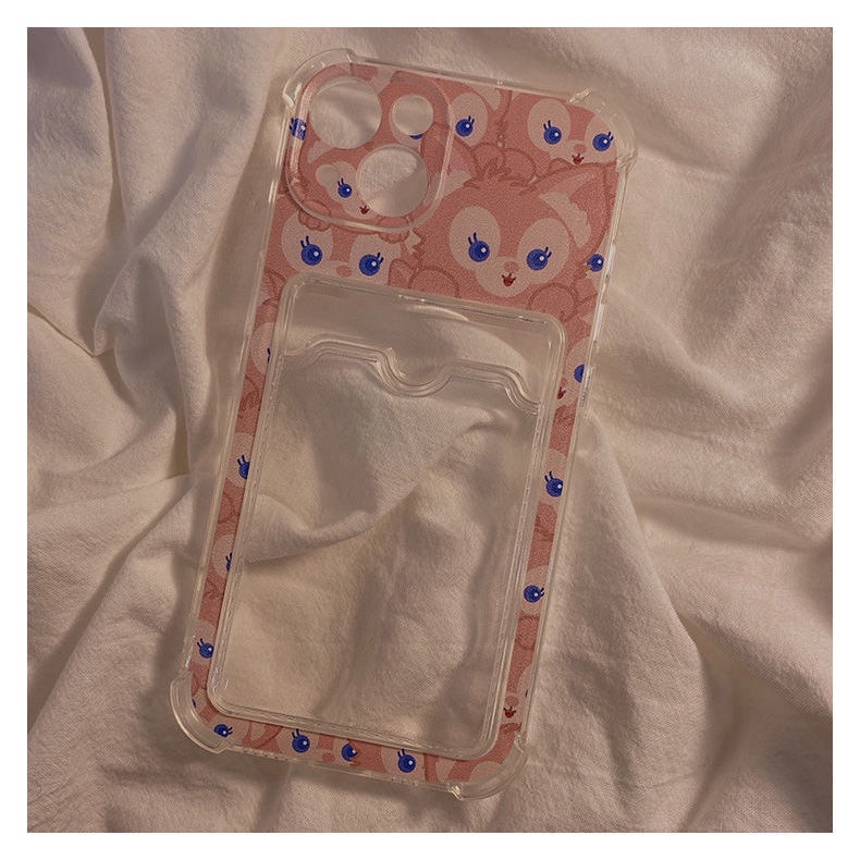 Soft Case Silikon TPU Transparan Motif Rubah Untuk IPhone 13 12 Mini 11 10 Pro XS Max X XR 8 7 6 6S Plus