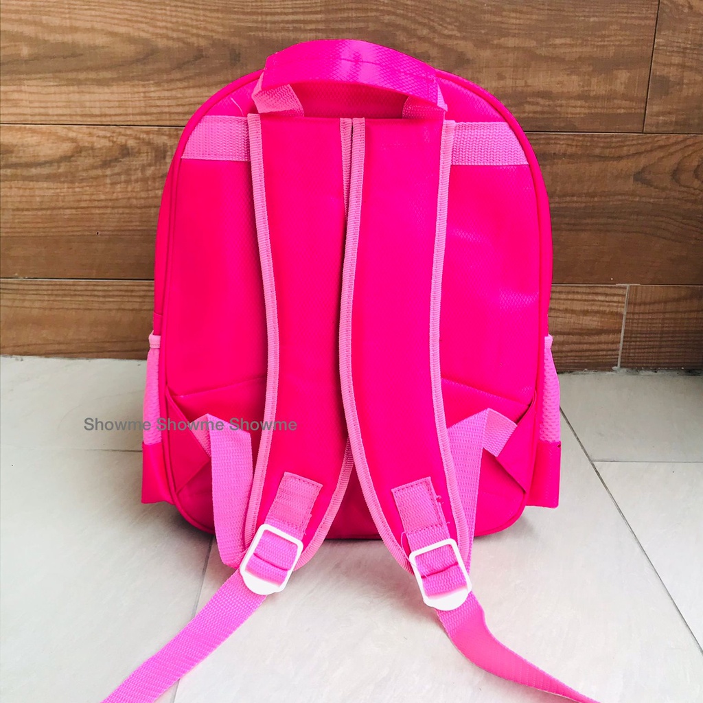 SHOWME TAS RANSEL ANAK SEKOLAH MINNI PAUD - PLAY GROUP - TK PEREMPUAN KARAKTER MINI MOUSE CUTE PINK BAHAN PREMIUM