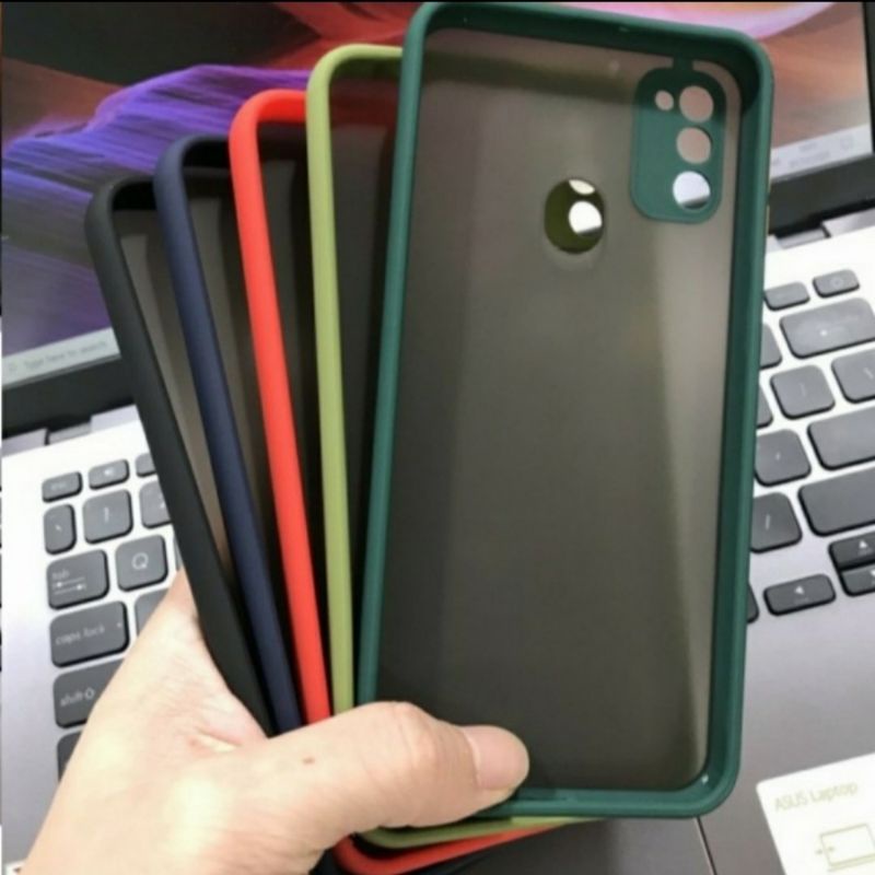 Samsung M30s M21 case fuze dove doff matte colour warna