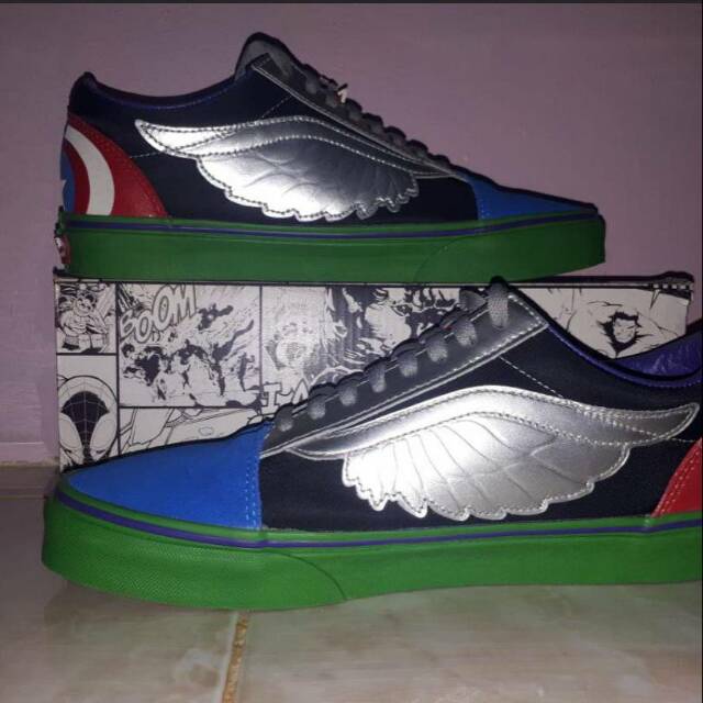 PRELOVED VANS x Marvel Comics Edition ORIGINAL