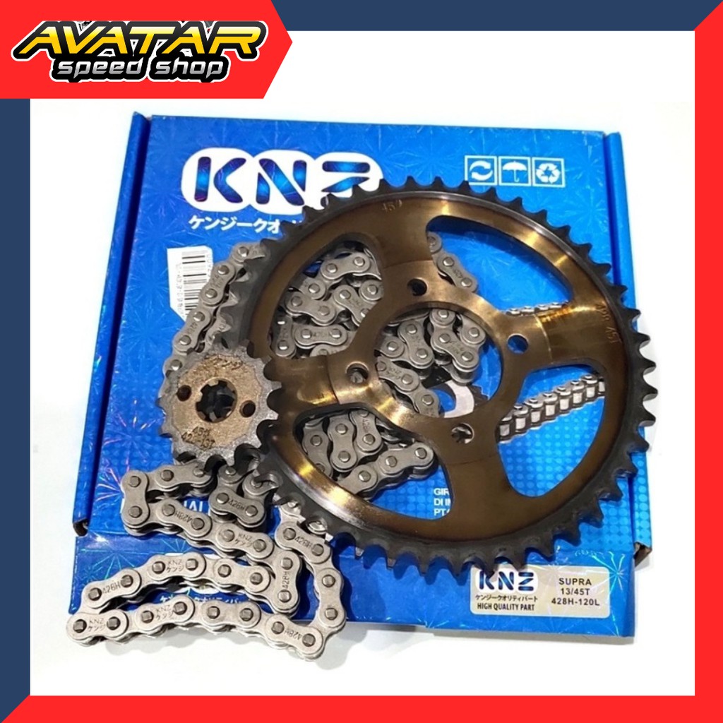 GEAR PAKET SUPRA 45 13-45T/428H-120L