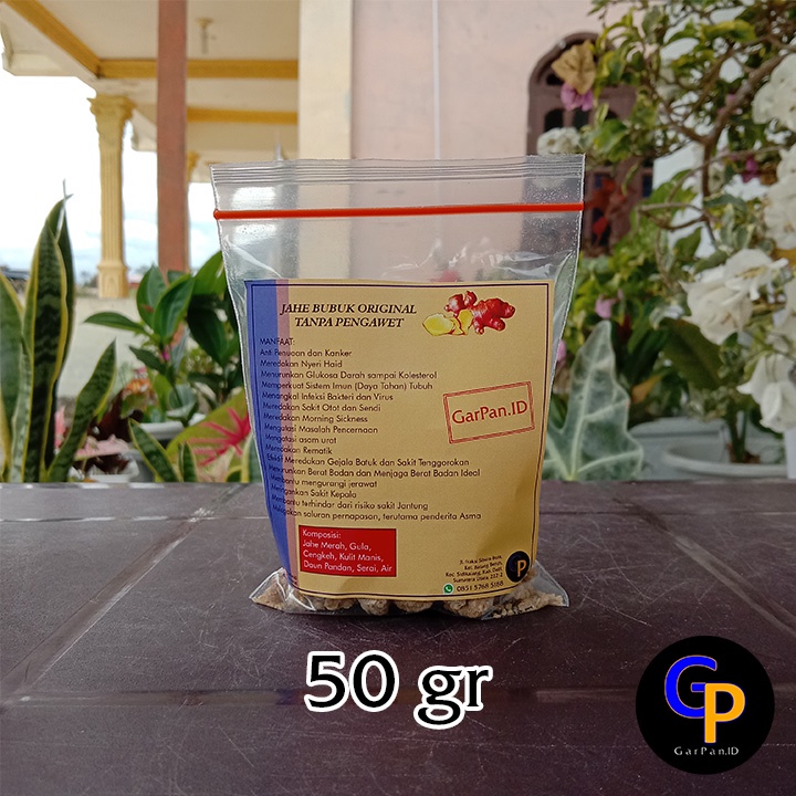 

(Cemilan 50 gr) Jahe Merah Original Tanpa Pengawet
