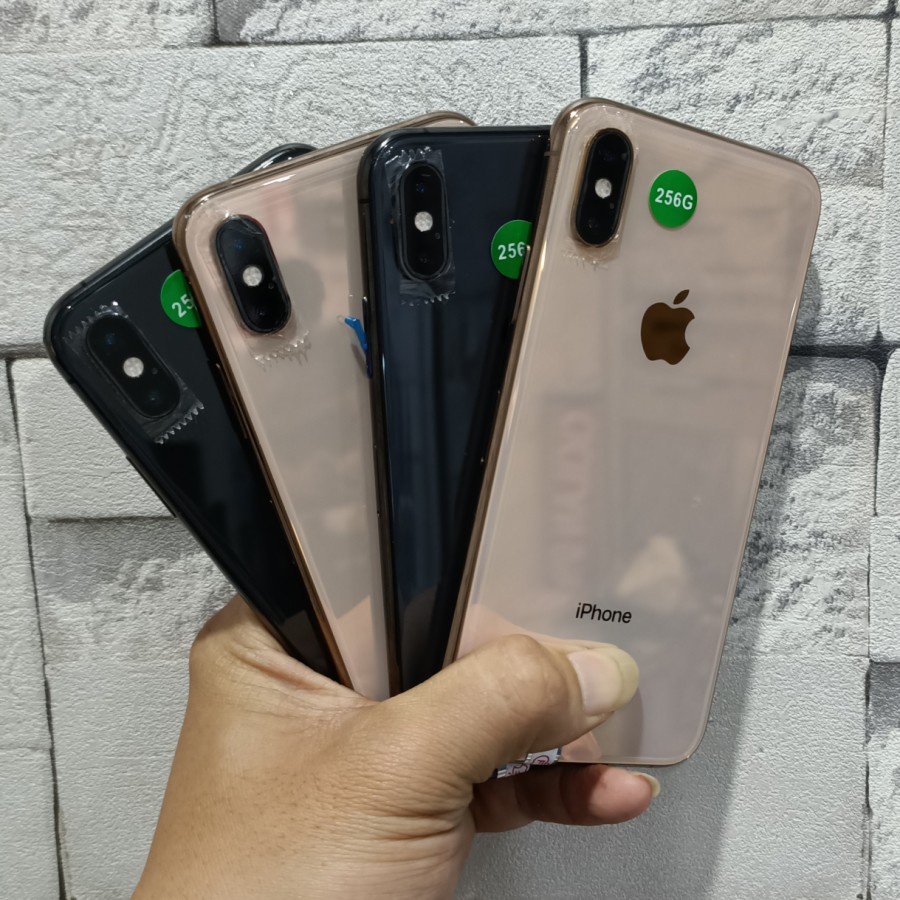 cuci gudang iphone xs max 256gb 64gb 512gbsecond fullset no minus like new dapatkan misteri box singgahcell