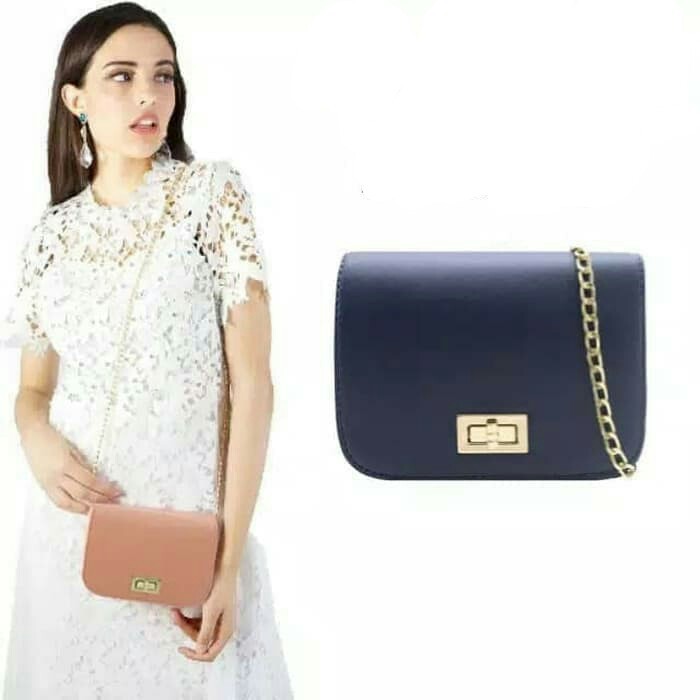 TAS CLUTCH WANITA LOVI POLOS FB35