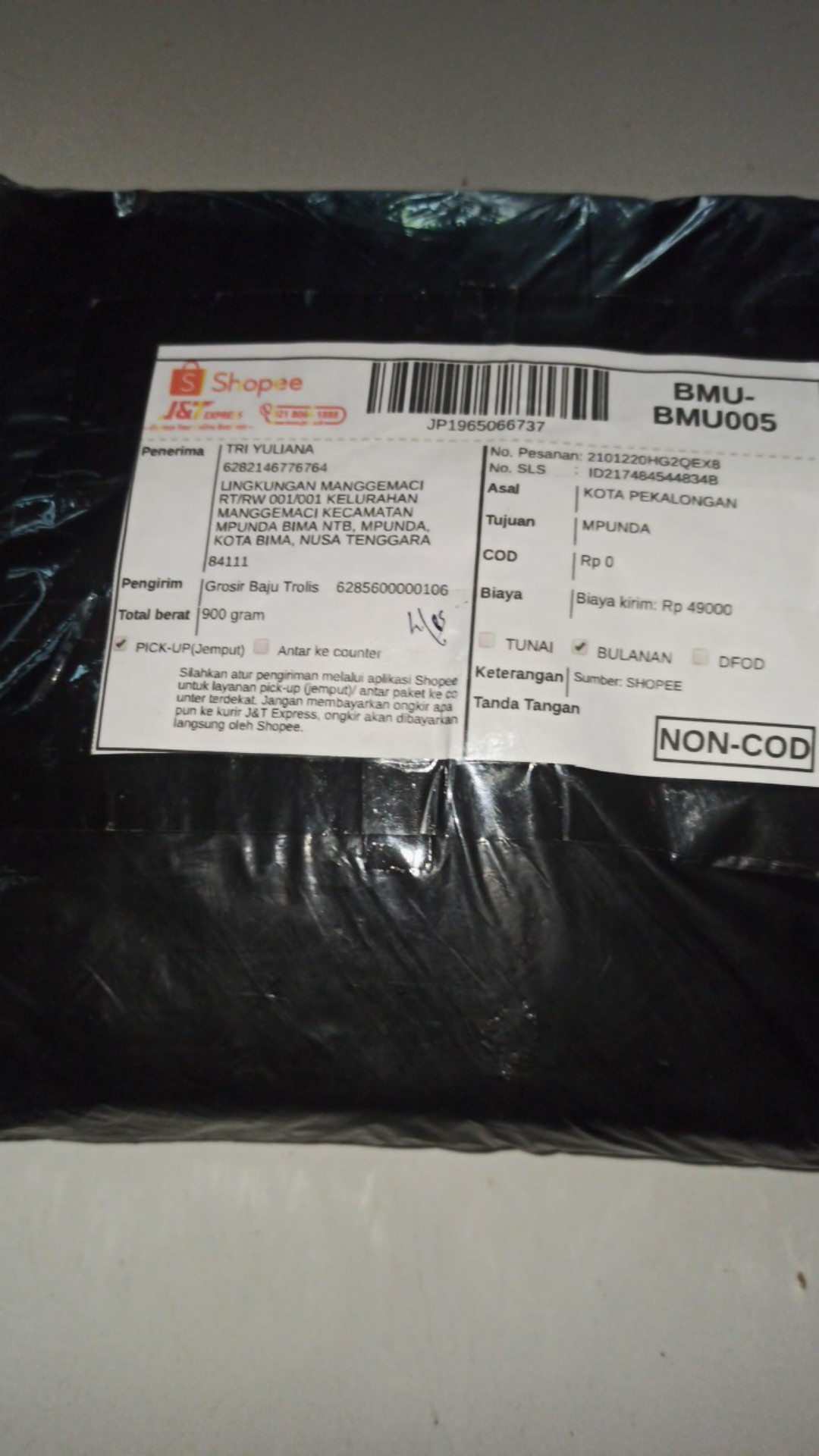 Trolis Kemeja Batik Pria Cowok Lengan Panjang Grup Btkpj Trolistore