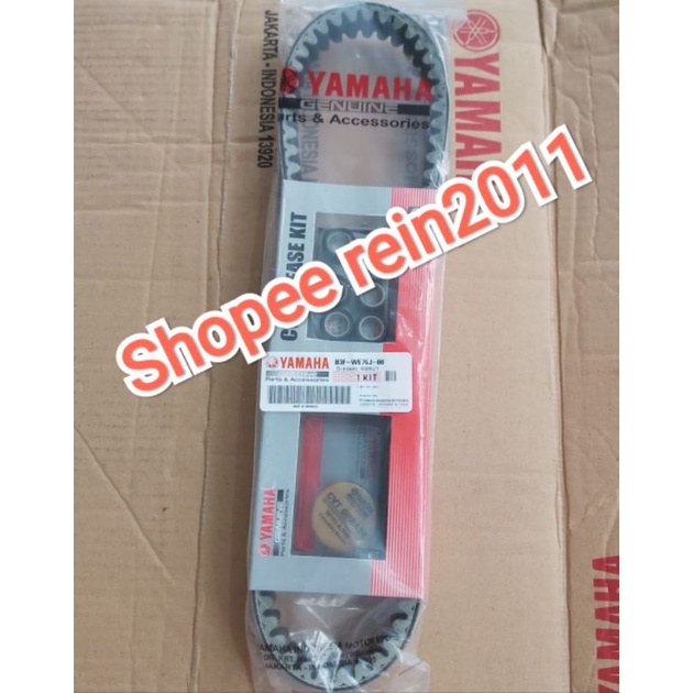 VANBELT V BELT PANBEL KIT LEXI ASLI ORI YAMAHA B3F WE76J 00