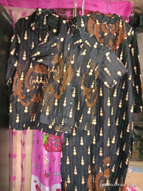 Maura Couple - Sania Ruffle Batik Couple Ori Ndoro Jowi