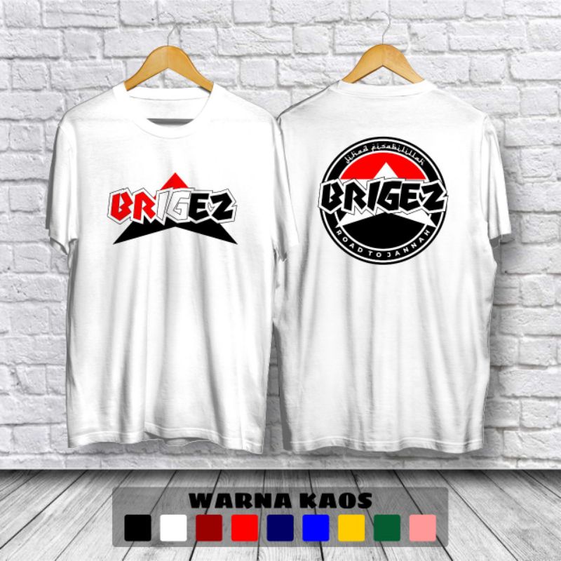 Kaos Baju Brigez Road To Jannah Kaos Pria Wanita - High Quality