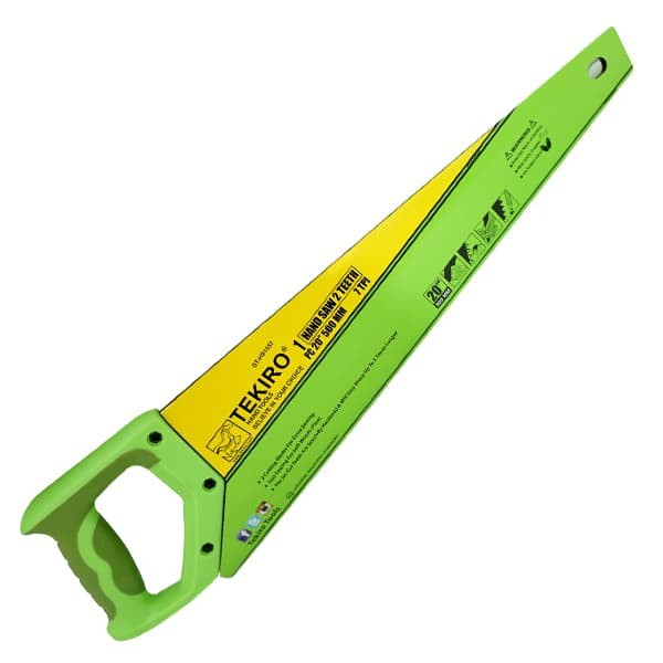 TEKIRO GERGAJI TANGAN 20 INCH 2 MATA / HANDSAW TEKIRO / GERGAJI KAYU