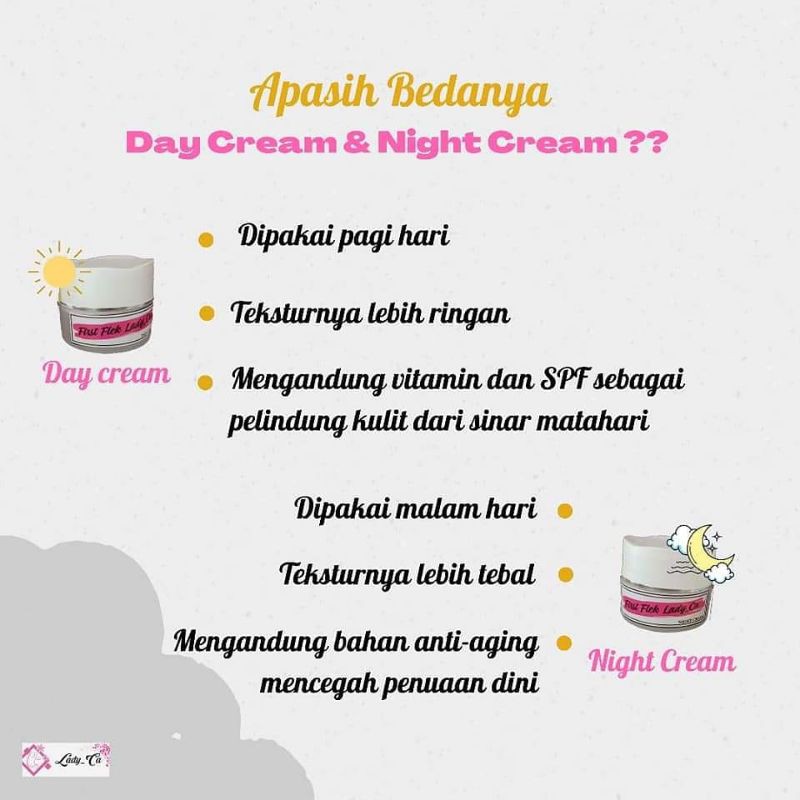 Cream First Flek lady-ca