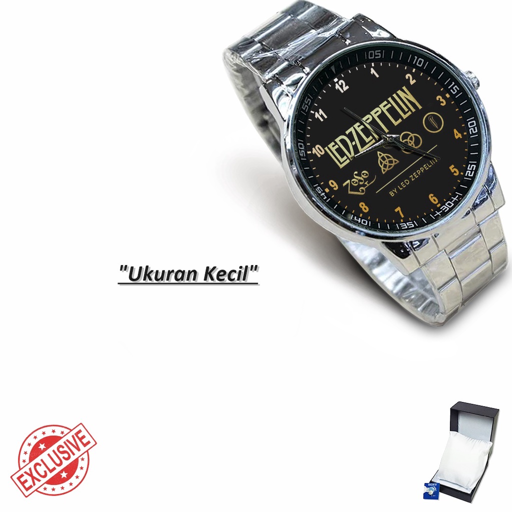 Jam Tangan Rantai Couple LED ZEPPELIN BAND - 2 (Awesome)