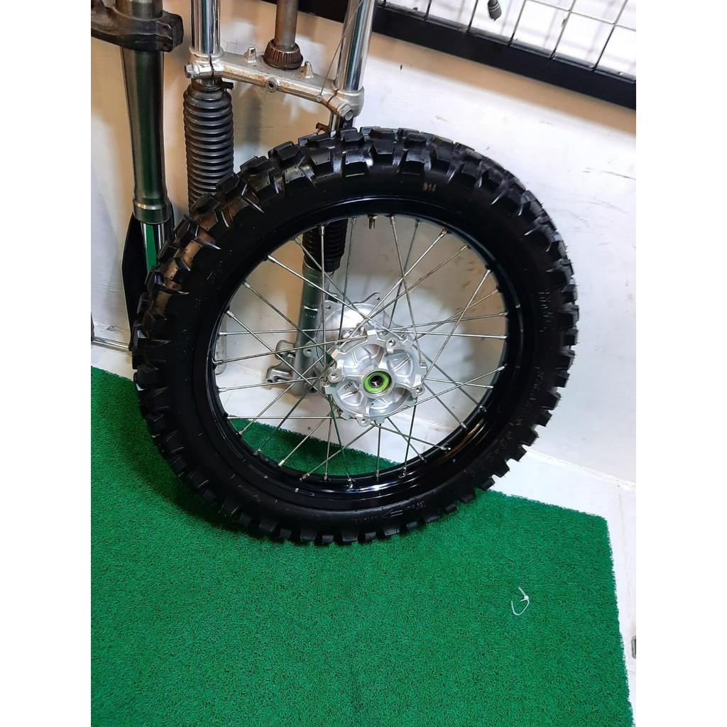 Roda Belakang Ori Honda CRF 150 L Ring 18 Ban Trail IRC Tebal