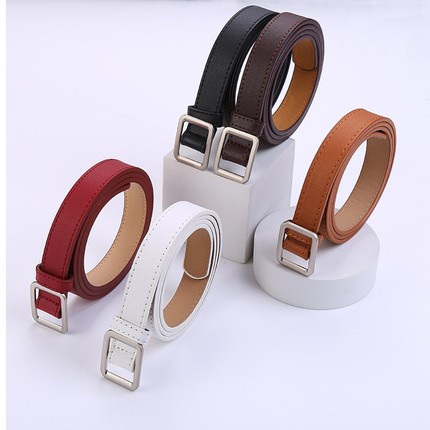 PALING MURAH!!! Ring Belt Korea Ikat Pinggang Wanita Square Kotak import 812