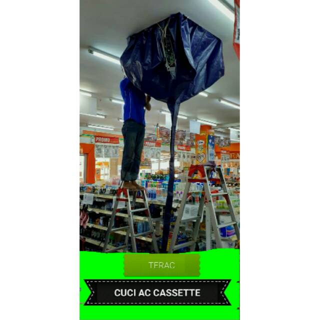 Plastik Cuci Ac Cassette Terpal Terac Indonesia