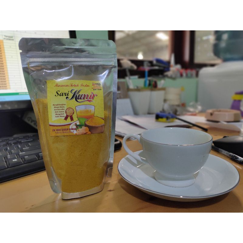 

Minuman Bubuk Kunyit Kunir 250gr Herbal Tradisional