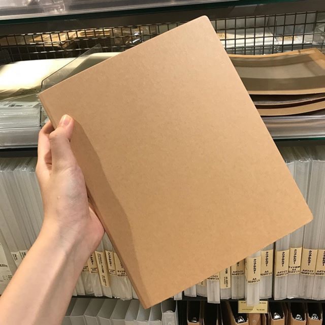 

Muji A5 Paper Binder (BROWN)