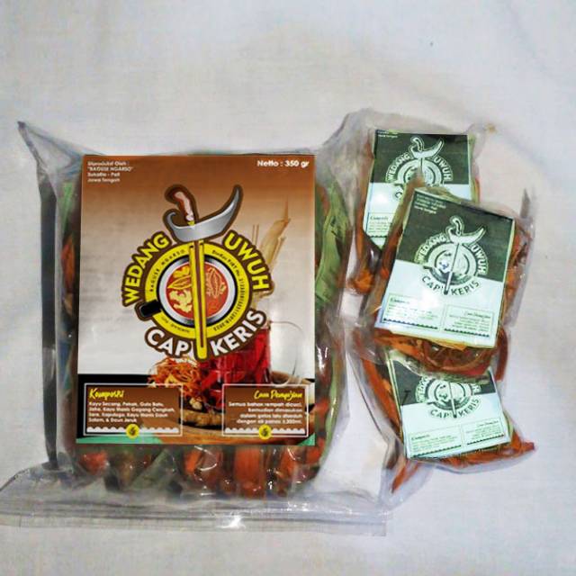 

Wedang Uwuh sachet