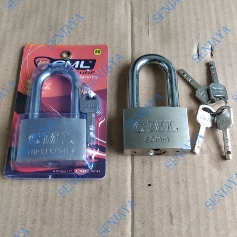 Gembok leher panjang 60 mm camel