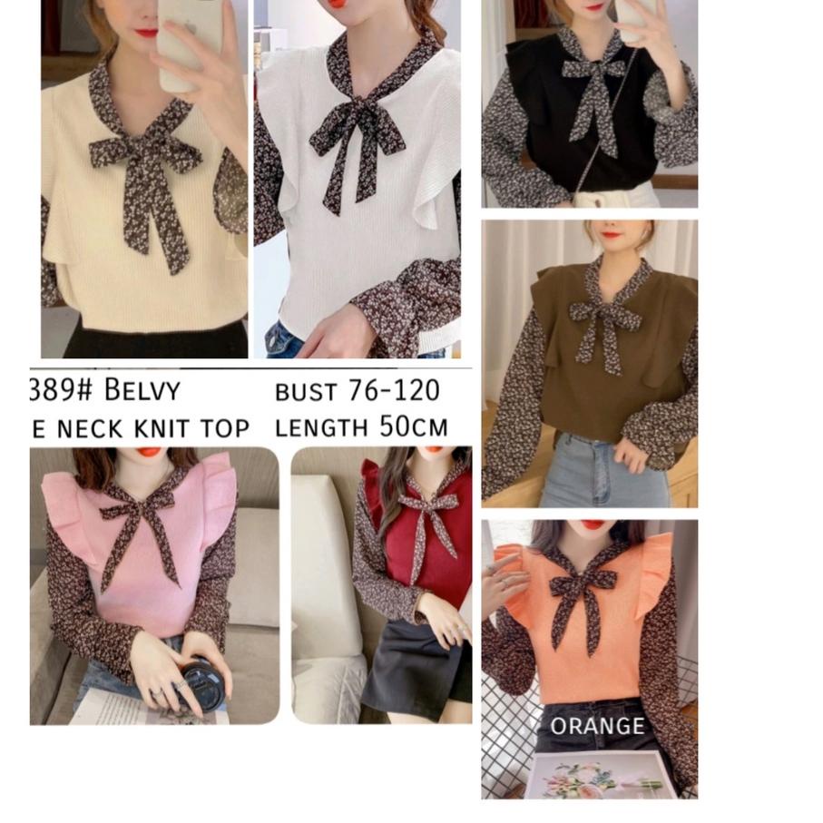 ❥ TM 0379 Envy + 0389 Belvy + Felvy knit tops import ㅰ