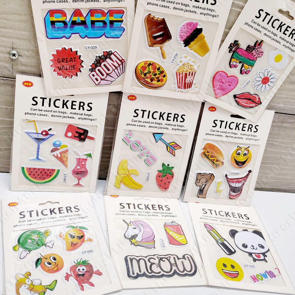 STICKERS LY STICKER SCRAPBOOK STIKER DEKORASI KARAKTER