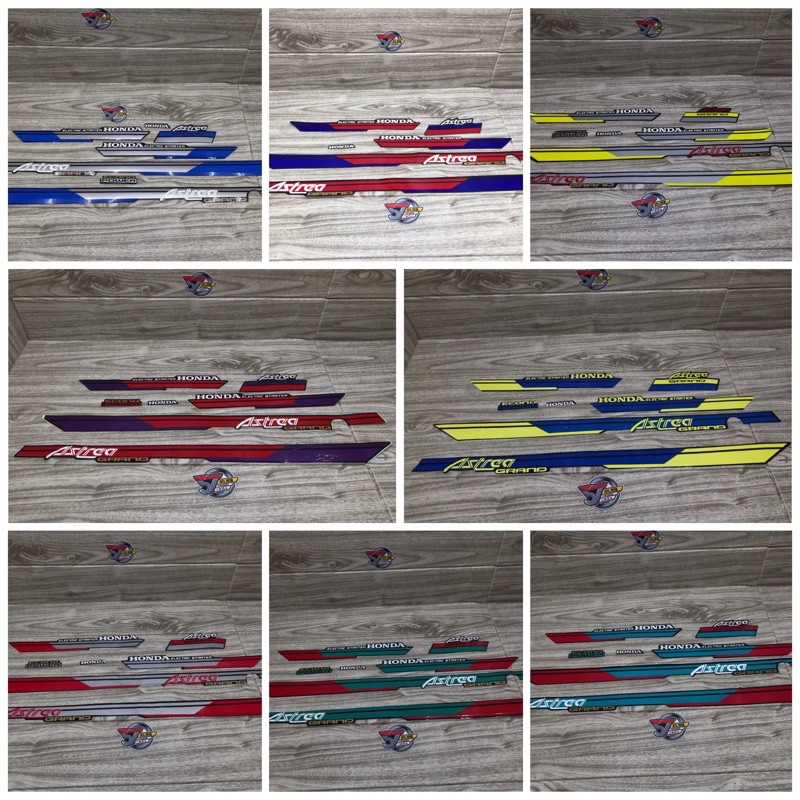 striping Honda astrea grand Bulus 91-92 striker grand Bulus list Honda astrea grand Bulus 91