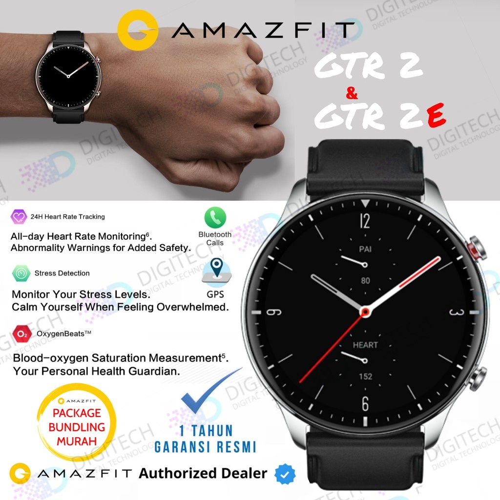 Jual SmartWatch PROMO Jam Tangan Keren Terbaru COD N6G5 GTR 2 GTR 2e