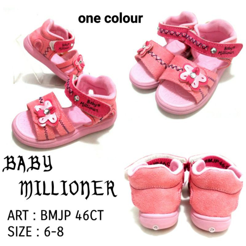 SEPATU BABY MILLIONER BMJP 64CT SIZE 6-8