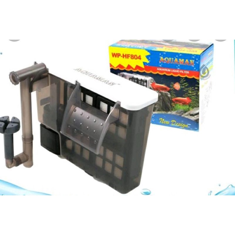 Pompa aquarium filter gantung AQUAMAN WP HF 804